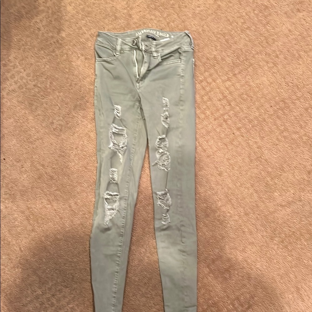 American Eagle Outfitters Distressed Jeggings